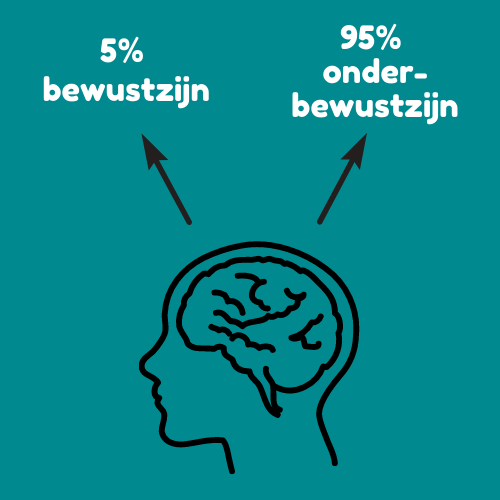 verdeling bewustzijn en onderbewustzijn