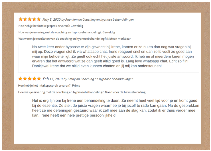 reviews tre praktijk en coaching vitaal 1