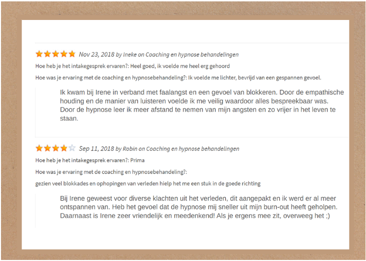 reviews tre praktijk en coaching vitaal 7